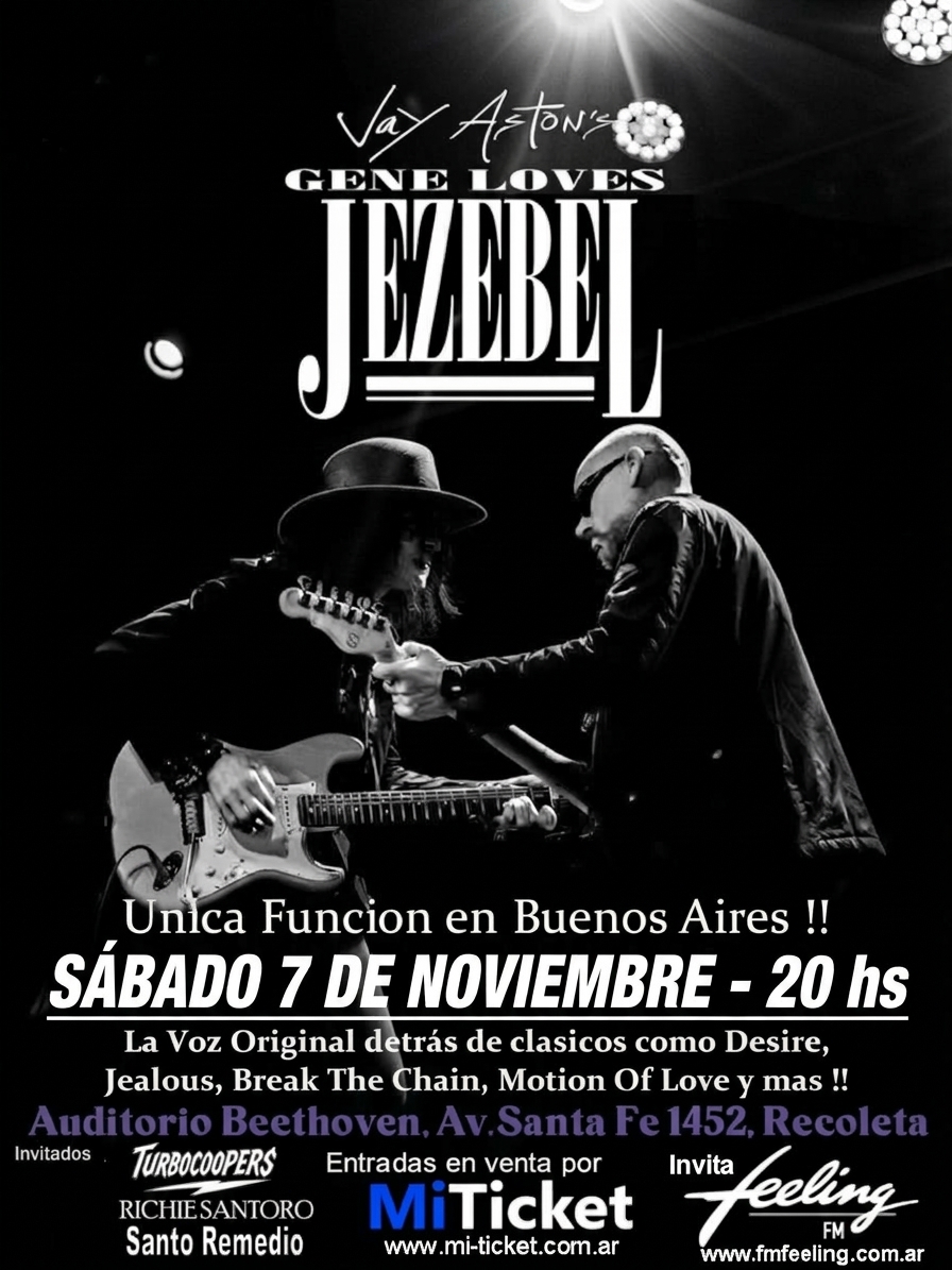 Gene Loves Jezebel en Argentina