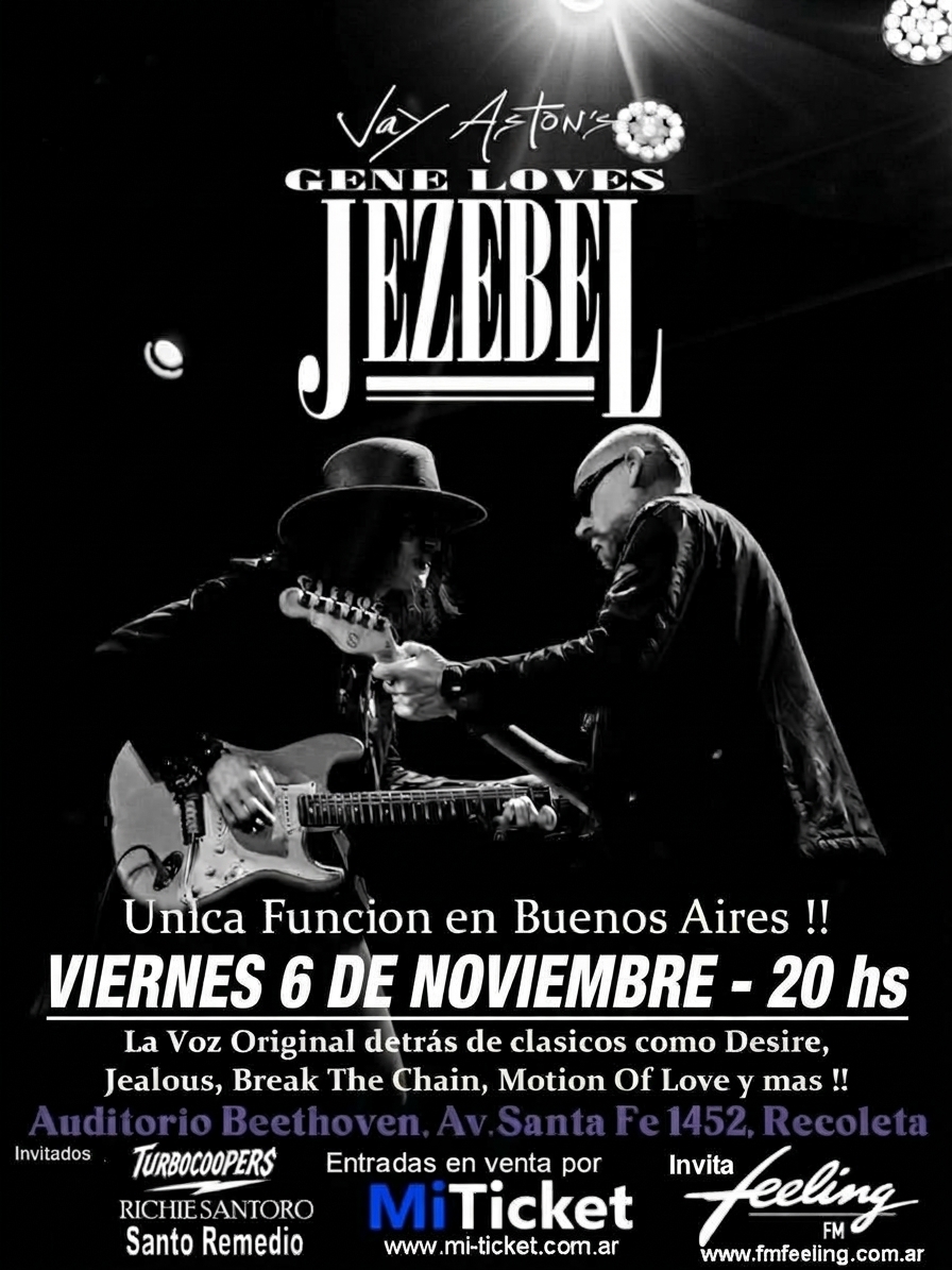 Gene Loves Jezebel en Argentina
