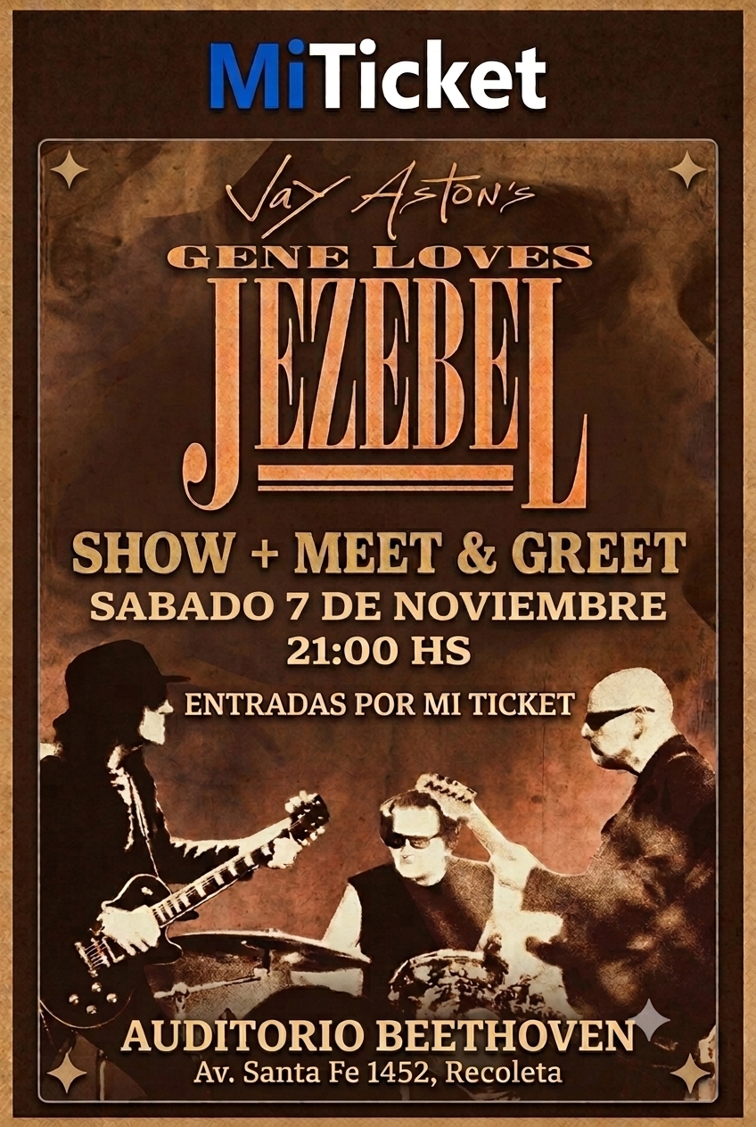 Gene Loves Jezebel + Meet & Greet