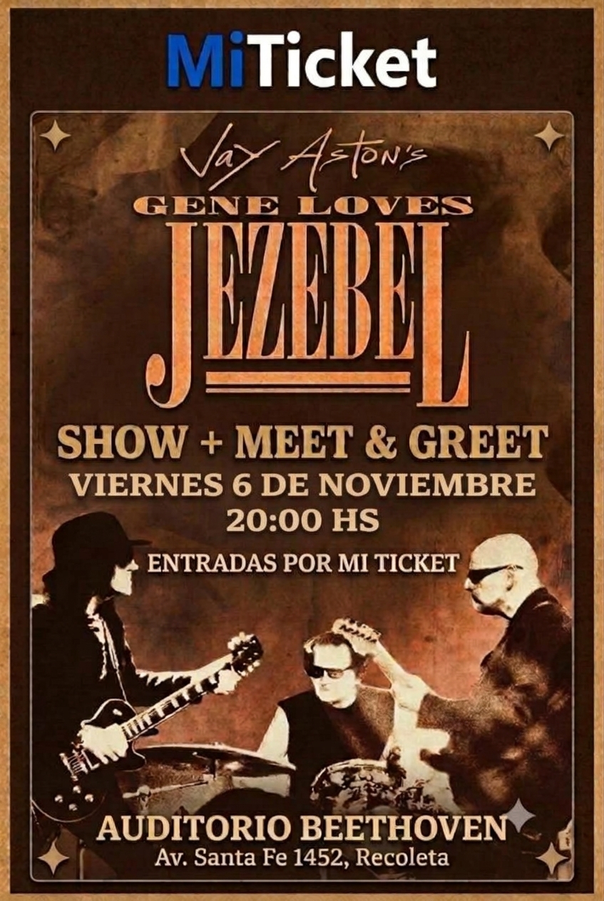 Gene Loves Jezebel + Meet & Greet